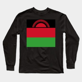 Malawi Flag Long Sleeve T-Shirt